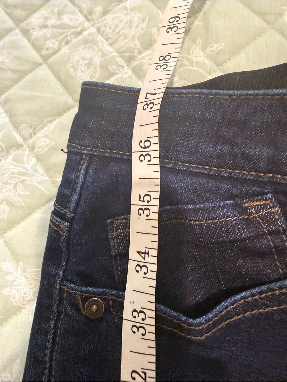 Democracy Dark Indigo Skinny Jeans - Picture 6 of 7